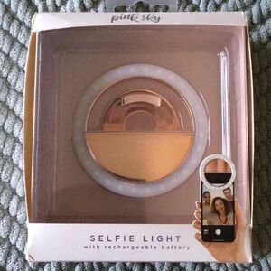 Selfie Light Ring w/ Rechargeable Battery